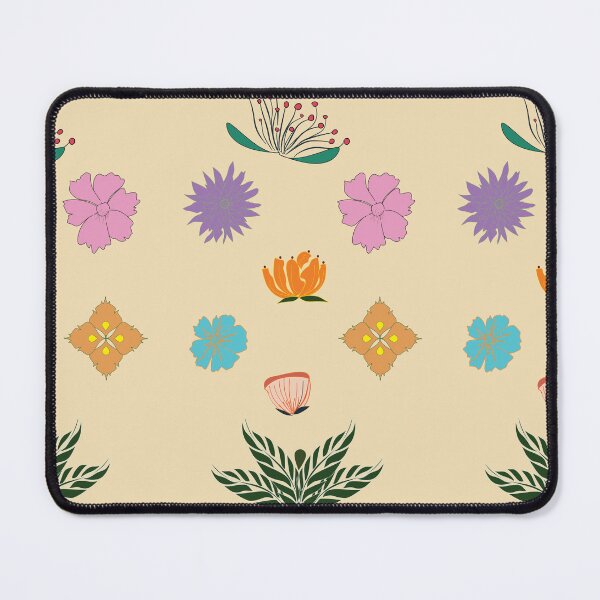 Item preview, Cute minimalist floral seamless pattern on warm beige background vector designed and sold by AjjimaJKM.