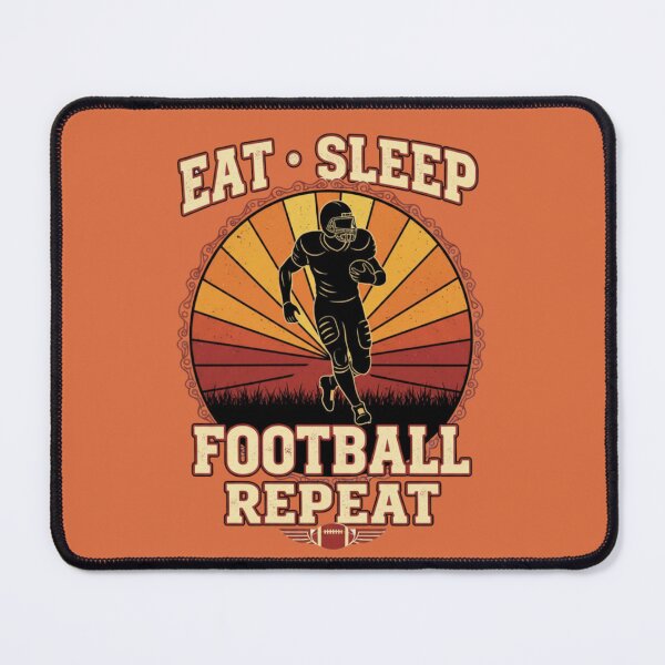 Item preview, Retro Football Passion Never Stops designed and sold by PrintBreeze.