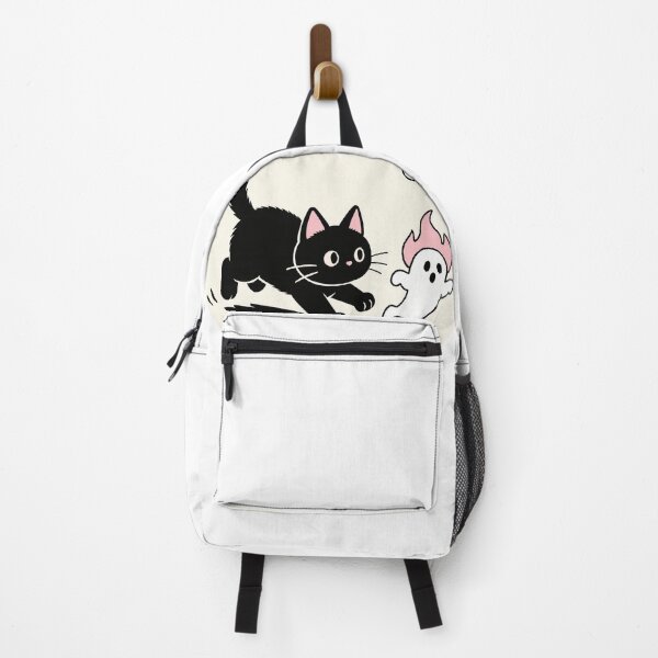 Item preview, Little Black Cat Chasing a Ghost designed and sold by SugarCore.