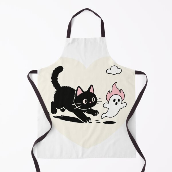 Item preview, Little Black Cat Chasing a Ghost designed and sold by SugarCore.