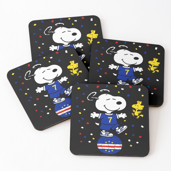 Item preview, Snoopy Woodstock Cape Verde Football designed and sold by LysiTHWIP.