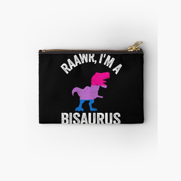 Item preview, Raawr I'm A Bisaurus Dinosaur T-Rex Bisexual Flag Bi Pride designed and sold by GoldenField41.