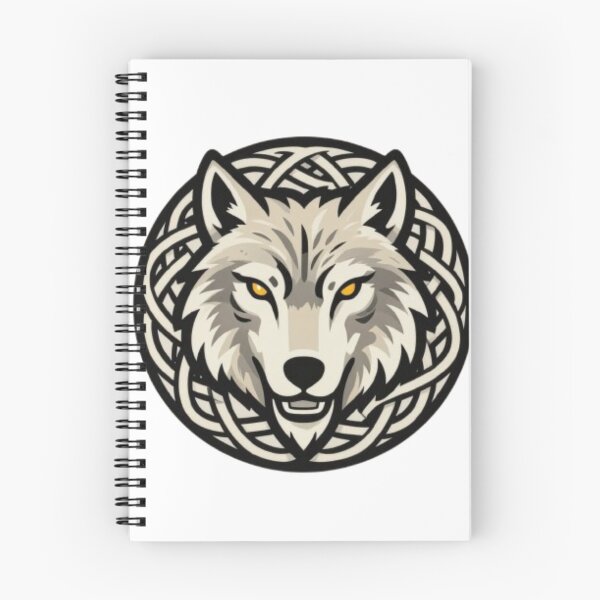 Item preview, Celtic Wolf Head designed and sold by Kirrindy Designs.