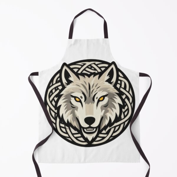 Item preview, Celtic Wolf Head designed and sold by Kirrindy Designs.