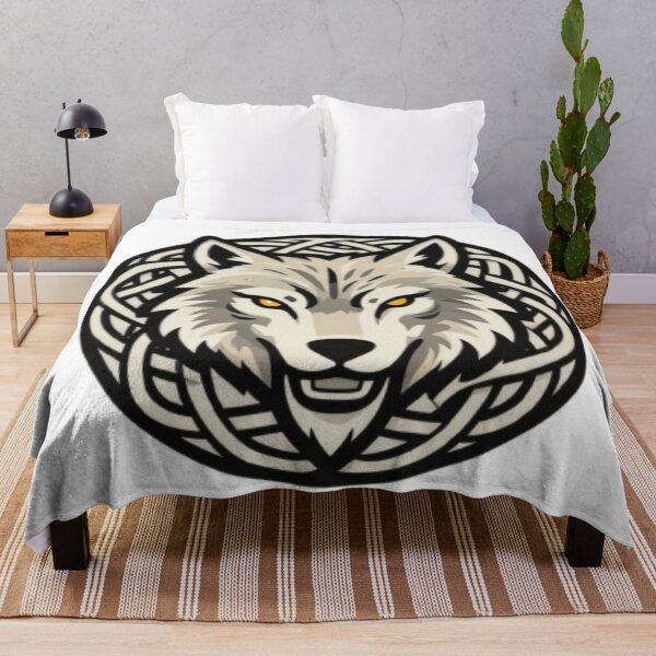 Item preview, Celtic Wolf Head designed and sold by Kirrindy Designs.