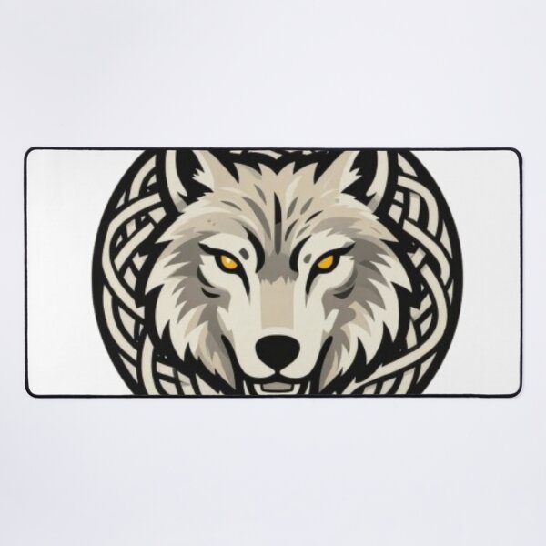Item preview, Celtic Wolf Head designed and sold by Kirrindy Designs.