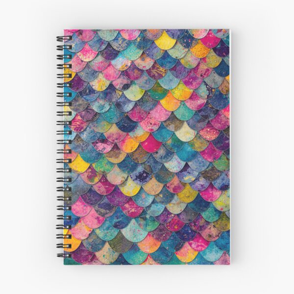 Item preview, Bright Multicolored Mermaid Print designed and sold by SeaStarMermaids.
