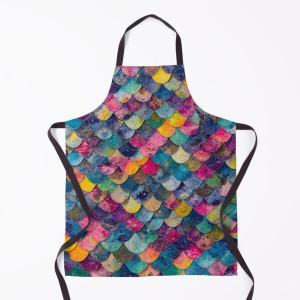 Item preview, Bright Multicolored Mermaid Print designed and sold by SeaStarMermaids.