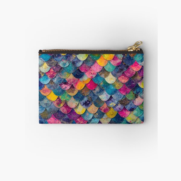 Item preview, Bright Multicolored Mermaid Print designed and sold by SeaStarMermaids.