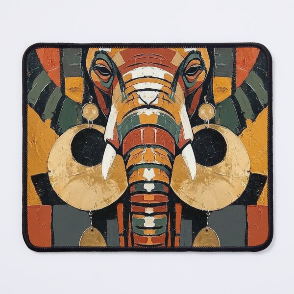 Item preview, Bold Abstract Elephant artwork designed and sold by NVsvun.