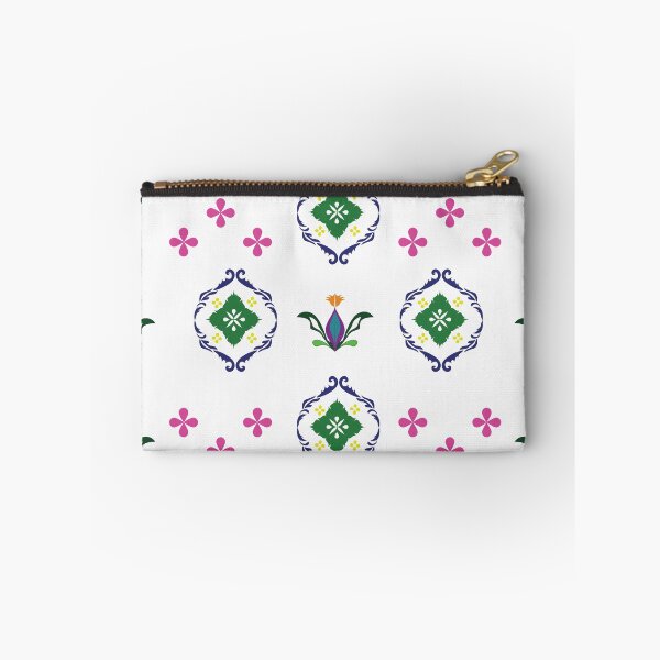 Item preview, Ethnic batik style seamless pattern background with elegant flower motifs vector designed and sold by AjjimaJKM.