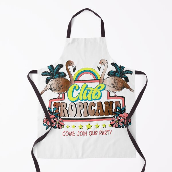Item preview, Club Tropicana Retro Tropical Flamingo Summer Party T-Shirt designed and sold by Atique Creations.