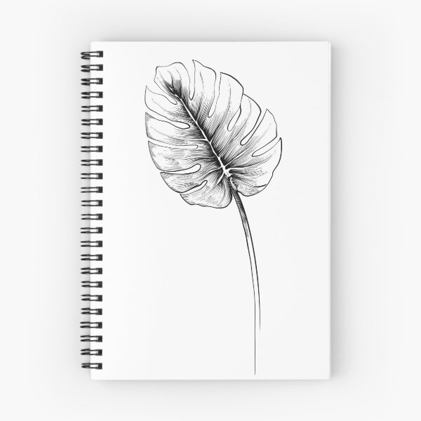 Item preview, Tropical leaf monstera sketch designed and sold by midsketcher.