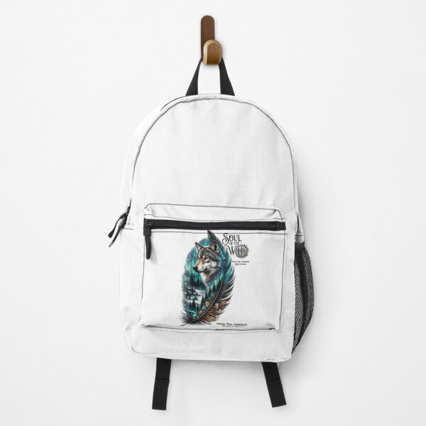 Item preview, Soul Of The Wild Wolf Northern Lights Feathe designed and sold by Sovereign Supply Co..