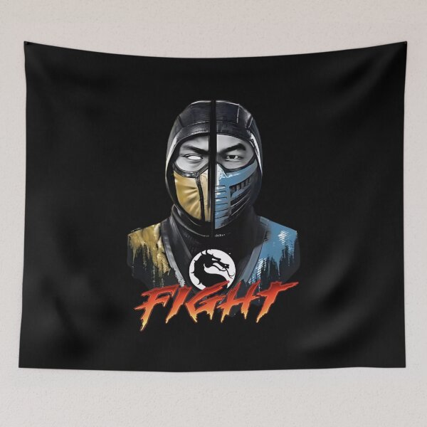 Item preview, Mortal Kombat FIGHT – Scorpion vs. Sub-Zero Duality Design designed and sold by Wawan35200.
