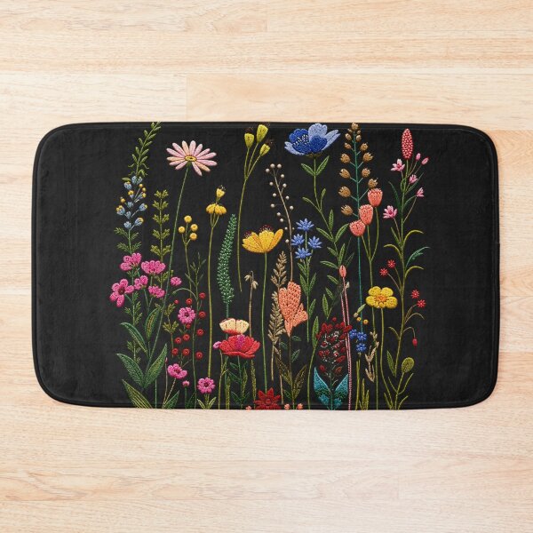 Item preview, Wildflower Meadow Embroidery designed and sold by ColorSplash123.