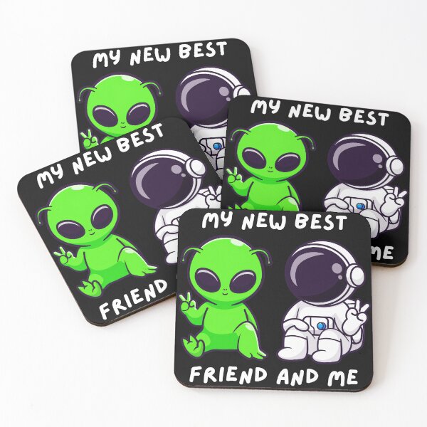 Item preview, My New Best Friend And Me Alien Astronaut Space Friendship designed and sold by LysiTHWIP.