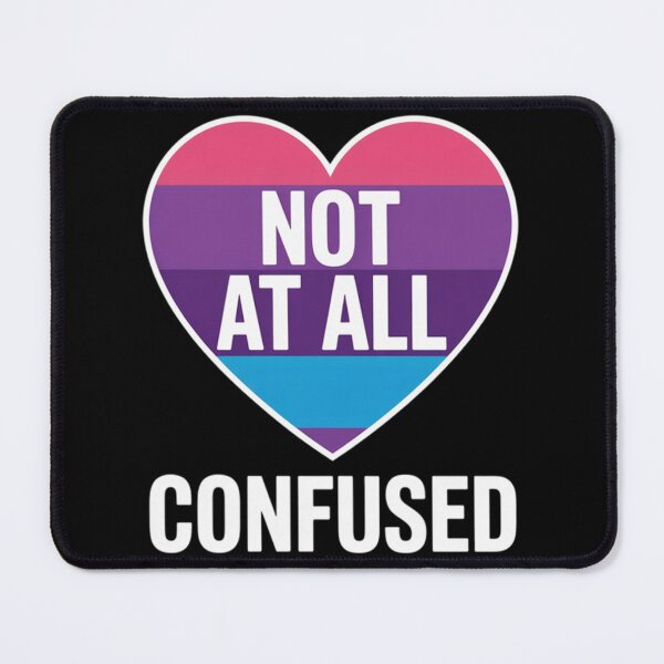 Item preview, Bisexual Pride Not Confused Bi Pride Bi Colors Heart designed and sold by GoldenField41.