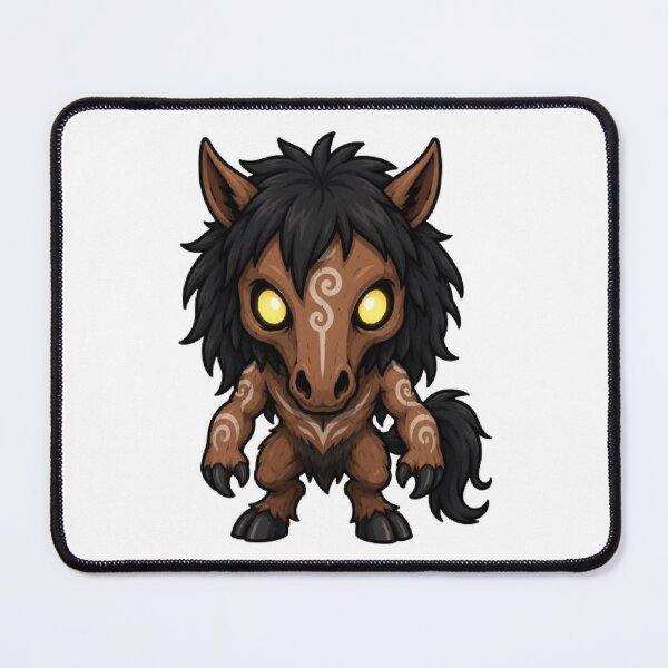 Item preview, Tikbalang Cryptid Mascot Design designed and sold by The Dark Files.
