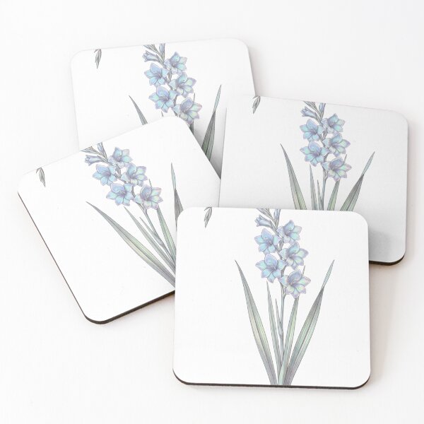 Item preview, Iridescent Gladiolus - Holographic Aesthetic Botanical Art png designed and sold by Atlasoloji.