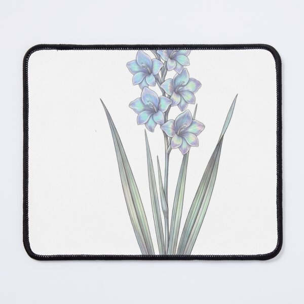 Item preview, Iridescent Gladiolus - Holographic Aesthetic Botanical Art png designed and sold by Atlasoloji.