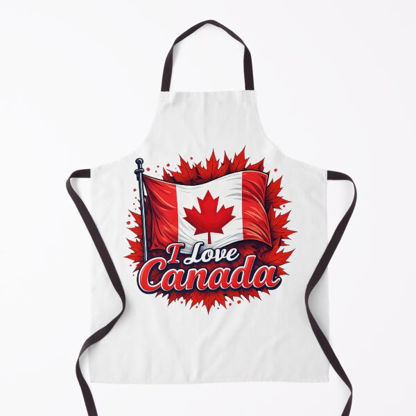 Item preview, I Love Canada – Patriotic Maple Leaf Flag T‑Shirt Design designed and sold by stickyverselab.