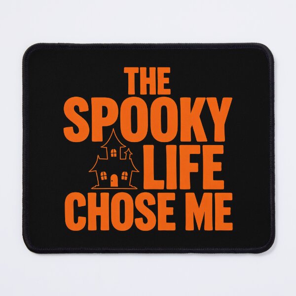 Item preview, The Spooky Life Chose Me Funny Haunted House Halloween Shirt designed and sold by Raw Tigers.