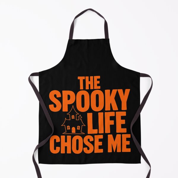 Item preview, The Spooky Life Chose Me Funny Haunted House Halloween Shirt designed and sold by Raw Tigers.
