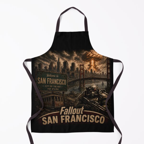 Item preview, Fallout San Francisco | City by the Bay Nuclear Wasteland Design designed and sold by RockyLambda.