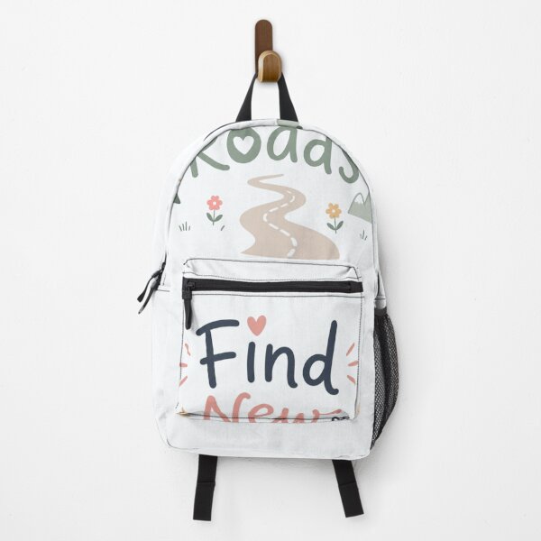 Item preview, Find New Roads Cute Adventure Quote Design | Travel Lover Wanderlust Aesthetic designed and sold by Sanika arts .