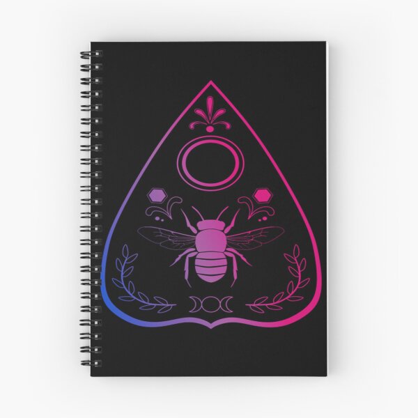 Item preview, Bisexual Pride Honeybee Ouija Planchette designed and sold by GoldenField41.