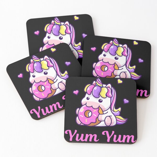 Item preview, Yum Yum Unicorn Donut Kids Girls Sweet Treat Magical Fantasy designed and sold by LysiTHWIP.