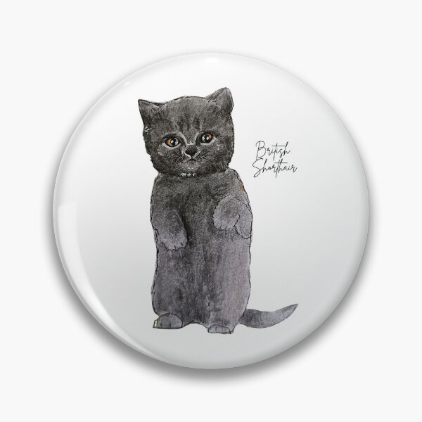 Item preview, British Shorthair Kitten designed and sold by Les illustrations d'Adėle L..