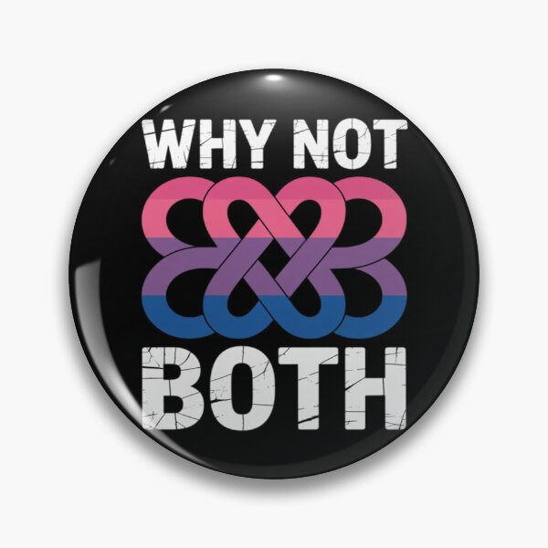 Item preview, Bisexual Polyamory Symbol, Why Not Both, Bi Pride designed and sold by GoldenField41.