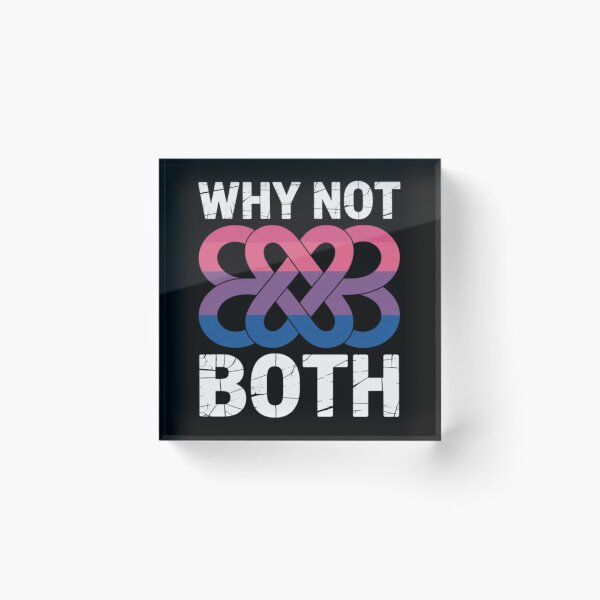 Item preview, Bisexual Polyamory Symbol, Why Not Both, Bi Pride designed and sold by GoldenField41.