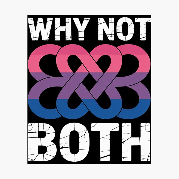 Item preview, Bisexual Polyamory Symbol, Why Not Both, Bi Pride designed and sold by GoldenField41.