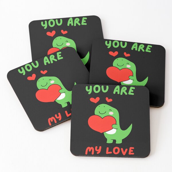 Item preview, You Are My Love Dinosaur Valentine Partner Gift designed and sold by LysiTHWIP.