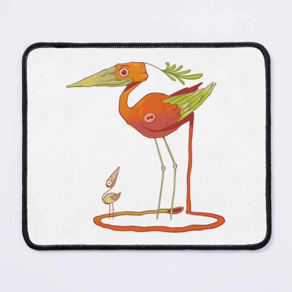Item preview, Safe Area Elegant Red Flamingo Art designed and sold by Isaacmaakkai.
