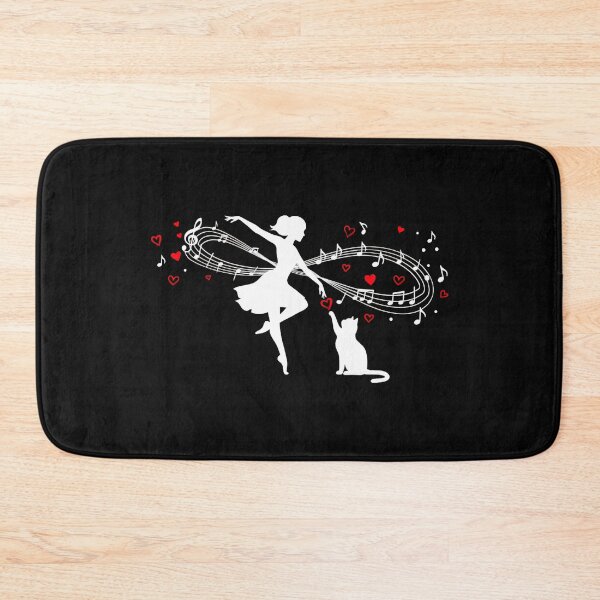 Item preview, Ballerina Cat Music Infinity Love designed and sold by LysiTHWIP.