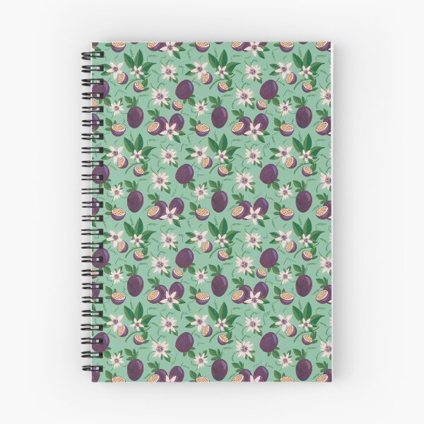 Item preview, Passion Fruit Floral Seamless Pattern designed and sold by Zaya_art.