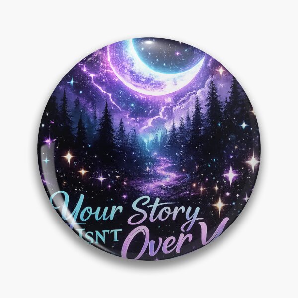 Item preview, Your Story Isn't Over Yet Motivation Sticker designed and sold by blossomfun.