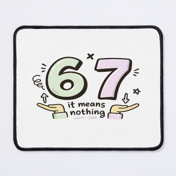 Item preview, 6 7 Meme – Funny Six Seven designed and sold by Strong-GYM.
