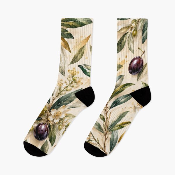 Item preview, Watercolor Olive Branch Pattern | Mediterranean Botanical Art designed and sold by TheSlowShore.
