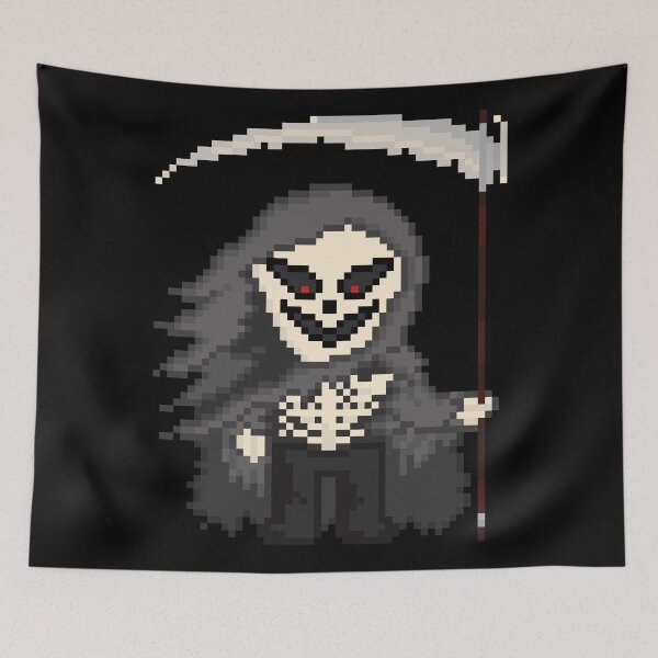 Item preview, Pixel Monster Grim Reaper designed and sold by gkillerb.