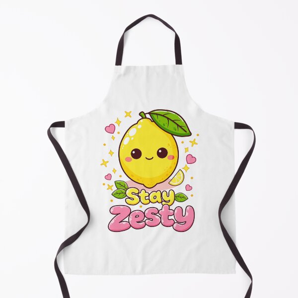 Item preview, Cute Kawaii Lemon “Stay Zesty” designed and sold by Doodle Moon Studios.