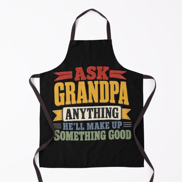 Item preview, Ask Grandpa Anything Funny Retro Quote designed and sold by AwesomeBeyondLimits.