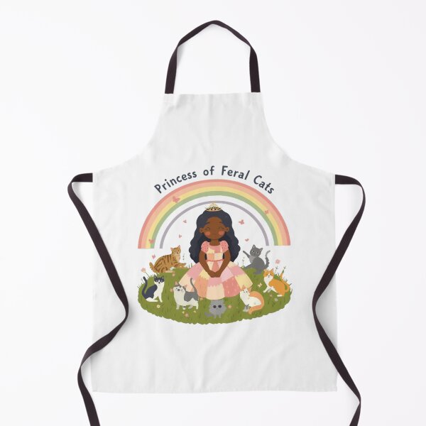 Item preview, Princess Of Feral Cats Cute Typography Illustration designed and sold by cheprasovroman.