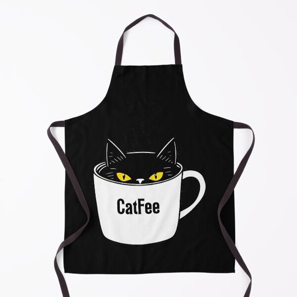 Item preview, CatFee Black Cat Coffee Lover designed and sold by LysiTHWIP.