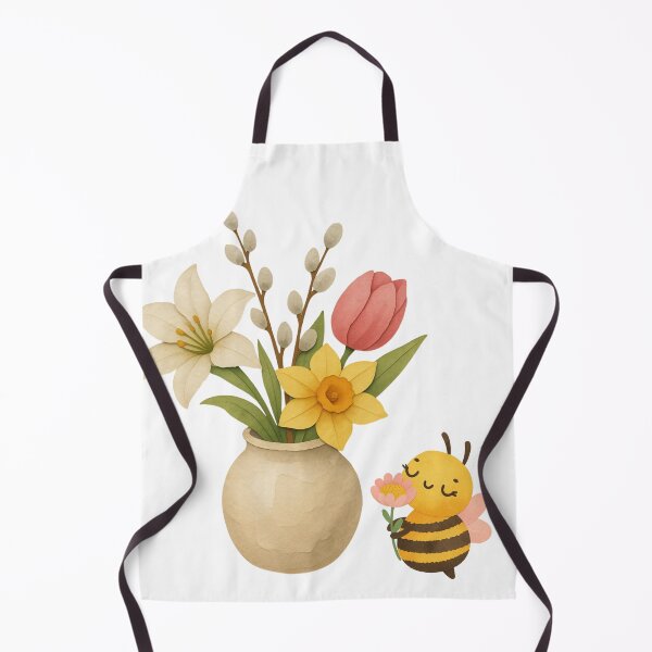 Item preview, Bees and vases designed and sold by BGLucky.