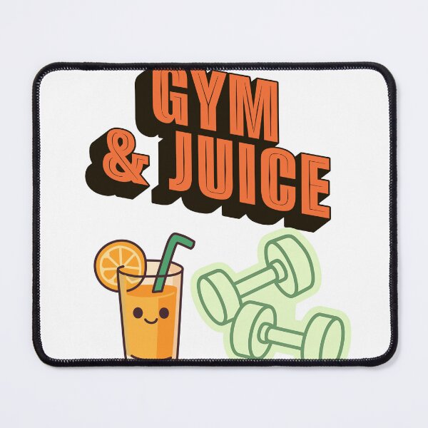 Item preview, Gym and Juice - Retro Fitness Aesthetic designed and sold by GraphixByHub.